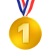 1st Place Medal Emoji Copy Paste ― 🥇 - apple