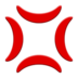 Anger Symbol Emoji Copy Paste ― 💢 - apple