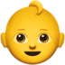 Baby Emoji Copy Paste ― 👶 - apple
