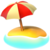 Beach With Umbrella Emoji Copy Paste ― 🏖️ - apple