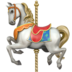 Carousel Horse Emoji Copy Paste ― 🎠 - apple
