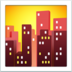 Cityscape At Dusk Emoji Copy Paste ― 🌆 - apple