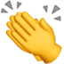 Clapping Hands Emoji Copy Paste ― 👏 - apple