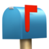 Closed Mailbox With Raised Flag Emoji Copy Paste ― 📫 - apple