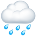 Cloud With Rain Emoji Copy Paste ― 🌧️ - apple