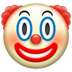 Clown Face Emoji Copy Paste ― 🤡 - apple