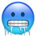 Cold Face Emoji Copy Paste ― 🥶 - apple