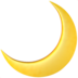 Crescent Moon Emoji Copy Paste ― 🌙 - apple