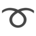 Curly Loop Emoji Copy Paste ― ➰ - apple