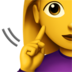 Deaf Woman Emoji Copy Paste ― 🧏‍♀ - apple