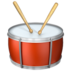 Drum Emoji Copy Paste ― 🥁 - apple