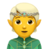 Elf Emoji Copy Paste ― 🧝 - apple