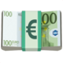 Euro Banknote Emoji Copy Paste ― 💶 - apple