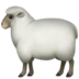 Ewe Emoji Copy Paste ― 🐑 - apple