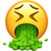Face Vomiting Emoji Copy Paste ― 🤮 - apple