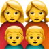 Family: Woman, Woman, Boy, Boy Emoji Copy Paste ― 👩‍👩‍👦‍👦 - apple
