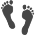 Footprints Emoji Copy Paste ― 👣 - apple