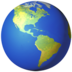 Globe Showing Americas Emoji Copy Paste ― 🌎 - apple