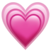 Growing Heart Emoji Copy Paste ― 💗 - apple