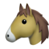 Horse Face Emoji Copy Paste ― 🐴 - apple