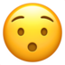 Hushed Face Emoji Copy Paste ― 😯 - apple