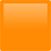 Orange Square Emoji Copy Paste ― 🟧 - apple