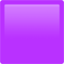 Purple Square Emoji Copy Paste ― 🟪 - apple