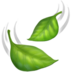 Leaf Fluttering In Wind Emoji Copy Paste ― 🍃 - apple