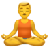 Man In Lotus Position Emoji Copy Paste ― 🧘‍♂ - apple