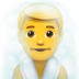 Man In Steamy Room Emoji Copy Paste ― 🧖‍♂ - apple