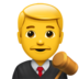 Man Judge Emoji Copy Paste ― 👨‍⚖ - apple