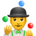 Man Juggling Emoji Copy Paste ― 🤹‍♂ - apple