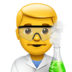 Man Scientist Emoji Copy Paste ― 👨‍🔬 - apple