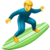 Man Surfing Emoji Copy Paste ― 🏄‍♂ - apple