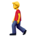 Man Walking Emoji Copy Paste ― 🚶‍♂ - apple