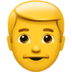 Man Emoji Copy Paste ― 👨 - apple