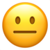 Neutral Face Emoji Copy Paste ― 😐 - apple