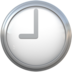 Nine O’clock Emoji Copy Paste ― 🕘 - apple