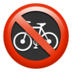No Bicycles Emoji Copy Paste ― 🚳 - apple