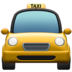 Oncoming Taxi Emoji Copy Paste ― 🚖 - apple