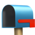 Open Mailbox With Lowered Flag Emoji Copy Paste ― 📭 - apple