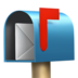 Open Mailbox With Raised Flag Emoji Copy Paste ― 📬 - apple
