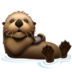 Otter Emoji Copy Paste ― 🦦 - apple