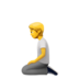 Person Kneeling Emoji Copy Paste ― 🧎 - apple