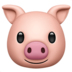 Pig Face Emoji Copy Paste ― 🐷 - apple