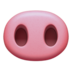 Pig Nose Emoji Copy Paste ― 🐽 - apple