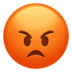 Enraged Face Emoji Copy Paste ― 😡 - apple