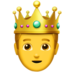 Prince Emoji Copy Paste ― 🤴 - apple