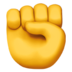 Raised Fist Emoji Copy Paste ― ✊ - apple