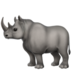Rhinoceros Emoji Copy Paste ― 🦏 - apple